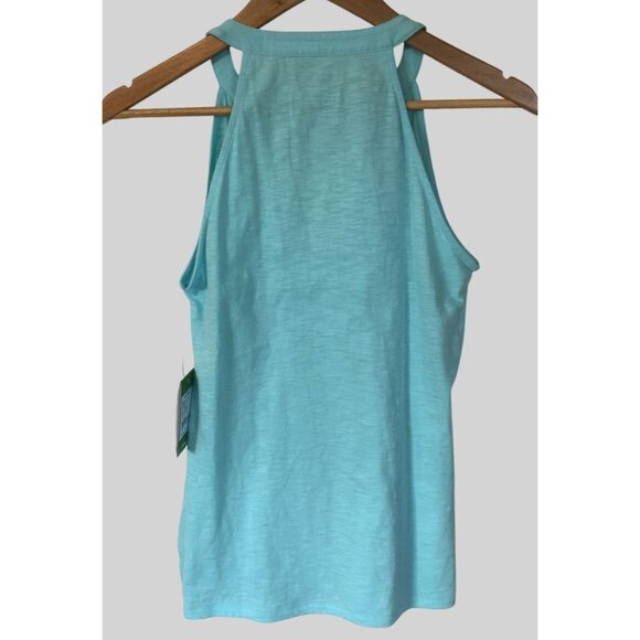 NWT Lilly Pulitzer Shay Top Women's Size S Quiet Luxury 100% Pima Cotton Ruffles - Picture 2 of 7